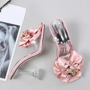 Transparent Slippers For Women 2025 Summer Fashion